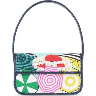 Staud Tommy Beaded Shoulder Bag in Umbrellas at Nordstrom Rack