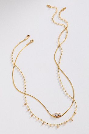Anthropologie Layered Necklaces, Set of 2
