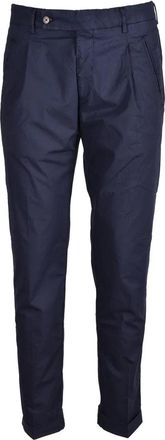 Berwich Tailored Cropped Trousers in Multicolor Technical Fabric