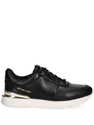 Michael Michael Kors Nova sneakers - women - Calf Leather/Rubber/Polyester - 7.5 - Black