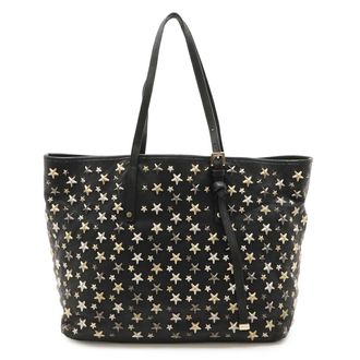 Jimmy Choo London SASHA M Leather Tote Bag