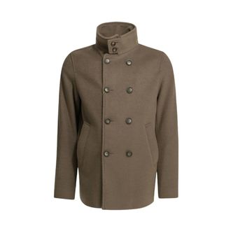 Herno Trench Coats - Coats - Hombre - Marr&oacute;n - XL