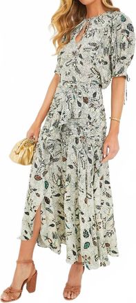 Ulla Johnson Georgina Skirt In Botanical Mist