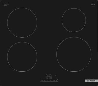 Bosch Serie 4 Pue611bb5d Hobs Negro Integrado 59.2 Cm Con Placa De Inducci&oacute;n 4 Zona(s)