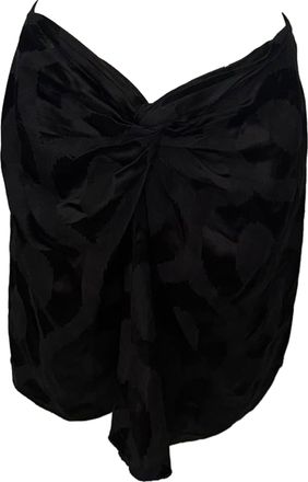 Isabel Marant Sophy Skirt in Black Viscose