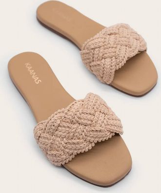 Kaanas Womens Pansy Sandal In Natural