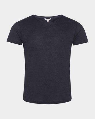 Orlebar Brown Mens OB-T Linen T-Shirt