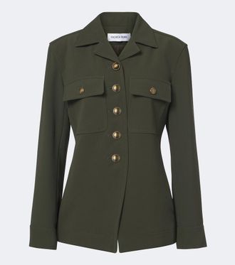 Veronica Beard Molyneux cr&ecirc;pe jacket