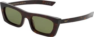 Retro Superfuture Fred 2.0 Coolcat Zonnebril - unisex - Zonnebrillen - Bruin - 53 MM - Accessoires