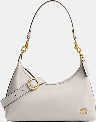 Coach Womens Juliet Shoulder Bag - White Leather - One Size