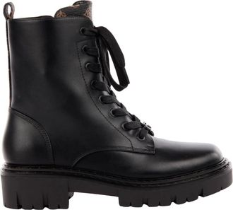 Guess Madox Lace-up Boots - Dames - Veterlaarzen - Zwart - 37 EU - Schoenen
