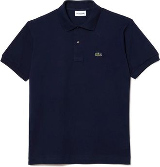 Lacoste L1212 Polo - Heren - Polos - Blauw - M - Katoen - Tops