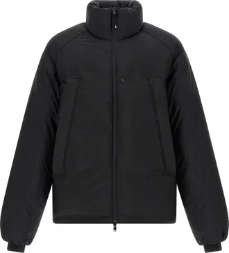 Yohji Yamamoto Black Polyamide Shell Mens Jacket