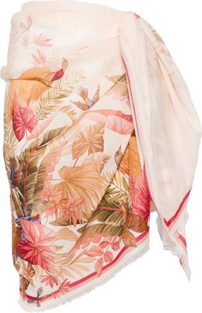 Zimmermann Pareo in cotone con stampa - Toni neutri