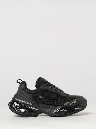 Dsquared2 Sneakers basse Faster con stampa slogan e suola dentellata