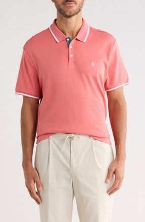 Original Penguin Tipped Cotton Interlock Polo in Faded Rose at Nordstrom Rack, Size Xx-Large