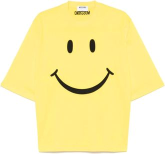 Moschino T-shirt con stampa - Giallo