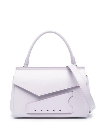Maison Margiela Kleine Snatched Classique tas met handgreep - Paars