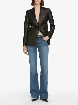 Frame Denim Rodeo Bootcut Low-Rise Jeans In Nebula