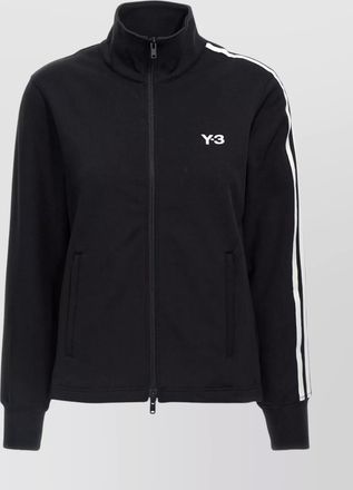 Yohji Yamamoto high neck sweatshirt with side pockets