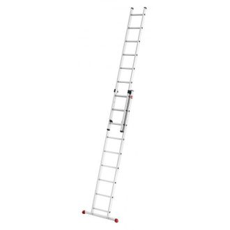 Hailo 7209-007-escalera Aluminio 2 Tramos Corredera Profistep Duo (2x9 Pelda&ntilde;os)