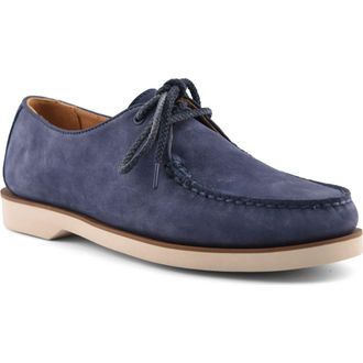 Sperry Top-Sider Captains Oxford in Marine Blue Leather Nubuck at Nordstrom Rack, Size 8.5