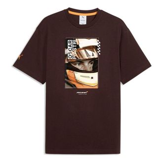Puma x McLAREN MASTERCARD F1 TEAM Piastri Driver T-Shirt Chocolate Fondue 638558-05