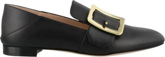 Bally Ladies Janelle Black Leather Loafers