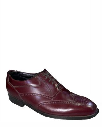 Florsheim Mens Eaton Oxford Shoes In Burgundy
