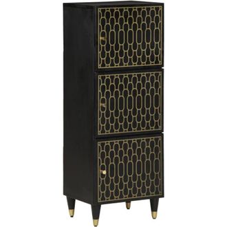 vidaXL Highboard 40x33x110 cm Solid Wood Mango vidaXL