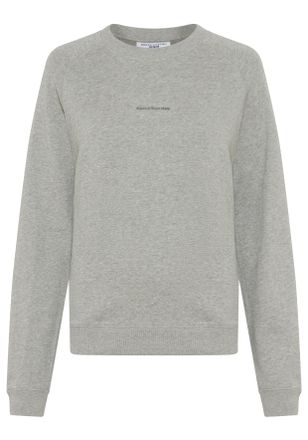 Marc O'Polo Denim Sweatshirt MARC OPOLO DENIM, Damen, Gr. XL, grau meliert, Sweatware, Obermaterial: 100% Baumwolle, meliert, h&uuml;ftlang, Rundhals, Raglan&auml;rmel Rippb&uuml;ndch