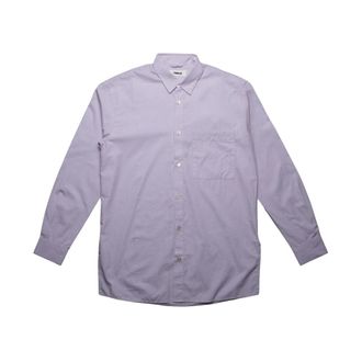 Tekla Relaxed Shirt met Lange Mouwen - Heren - Casual Overhemden - Roze - L - Katoen - Overhemden