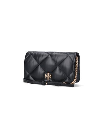 Tory Burch Womens Wallets Black Body: Cow Leather