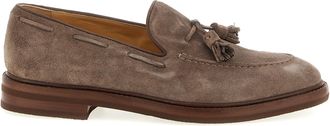Brunello Cucinelli Tassel Mocassini Marrone-Uomo