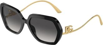 Dolce & Gabbana Authentieke stijlvolle zonnebril van premium kwaliteit - unisex - Zonnebrillen - Zwart - 58 MM - Accessoires