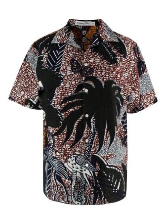 Dior Yellow Aztec Shirt Size XS