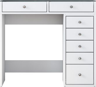 Habitat et Jardin Tocador soma Con Cajones De Madera Empotrados - 90 X 44 X 80 Cm - Blanco