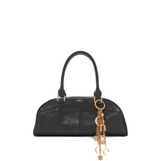 Chlo&eacute; Bowling Leather Shoulder Bag