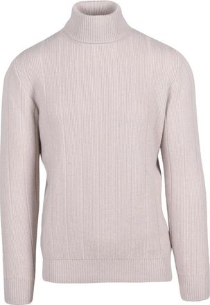 Eleventy Maglione Collo Alto - - Knitwear - Uomo - Beige - M