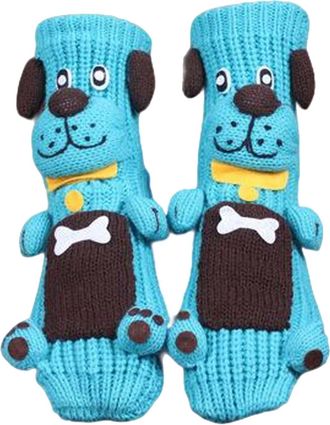 Generic Cosy 3D Animal Slipper Socks, Womens Non-Slip Fleece-Lined Fluffy Crew Socks 3D Characters Footwear Christmas Stocking Fillers, Perfect for Xmas Gifts