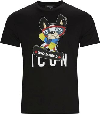 Dsquared2 Uomo, Top, Nero, S, new