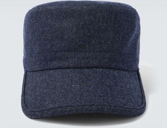 Brunello Cucinelli Wool newsboy cap