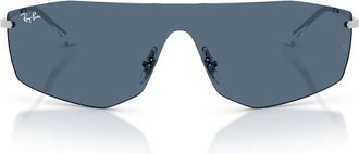 Ray-Ban Sunglasses Rb3781 003/80 Alix Silver/Dark Blue Unisex