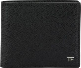 Tom Ford Small Grain Leather Bifold Wallet