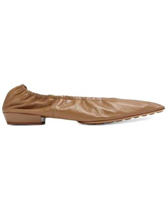 Bottega Veneta Leather Ballerina Flat
