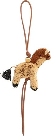 Loewe Giraffe bag charm - Brown