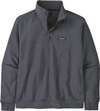 Patagonia Daily Snap-T Pullover Fleecepullover f&uuml;r Herren | grau/blau