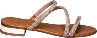 Vincent Vega Vincent Vega, Schoenen, Dames, Beige, 38 EU, Leer, Giada Sandaal