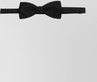 Saint Laurent silk satin bow tie