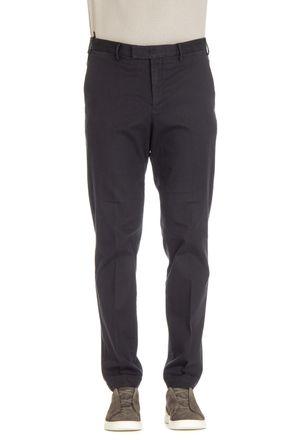 Pantaloni Torino Micro-Structure Cotton-Lyocell Master Fit Trousers